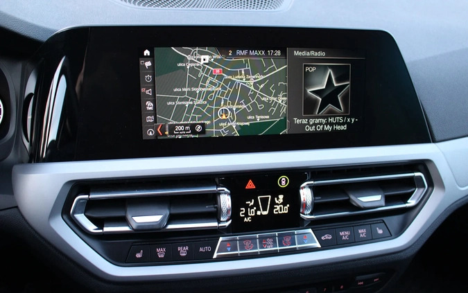 BMW Seria 3 cena 78400 przebieg: 122185, rok produkcji 2020 z Świdnica małe 781